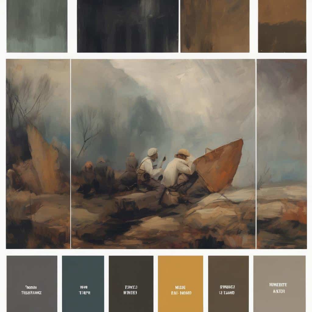 Βρώμικα καράβια στη θάλασσα, τέχνη και ενσυναίσθηση, ζωγραφική απεικόνιση κοινωνικής ευαισθησίας και αλληλεγγύης.